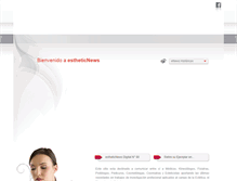 Tablet Screenshot of estheticnews.com